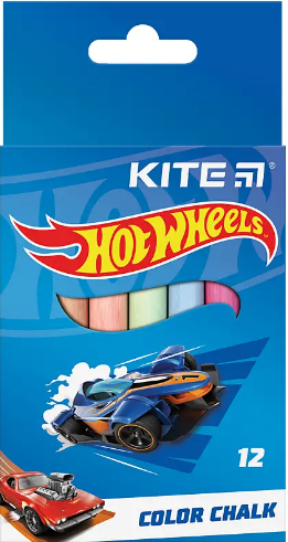 Крейда кольор. "Kite" №HW24-075 12шт Hot Wheels(12)(288)