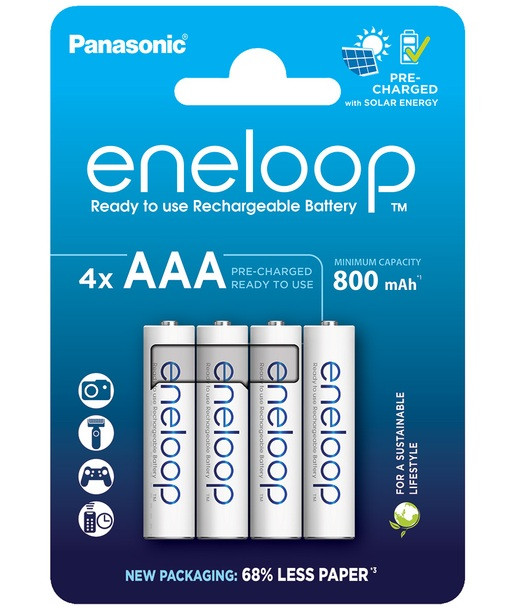 Panasonic Eneloop, Préchargé, Blister De Vente Au Détail (paquet De 8 - Foto 12