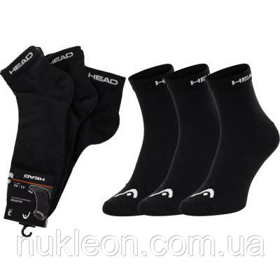 Популярний! Шкарпетки Head Quarter 3P Unisex 761011001-200 3 пари Чорний 35-38 (8718824272580) - Краща якість тільки на