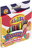 Крейда-оск. "Class" №7603 12кольор. 8х90 мм коло.(24)(288)