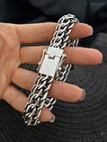Срібний браслет Пітон, фото 6