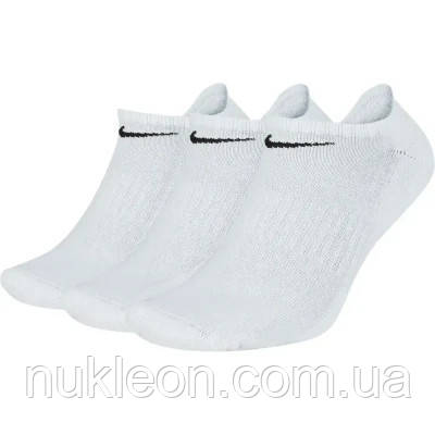 Популярний! Шкарпетки Nike U NK EVERYDAY CUSH NS 3PR SX7673-100 38-42 3 пари Білі (888408294517) - Краща якість тільки на