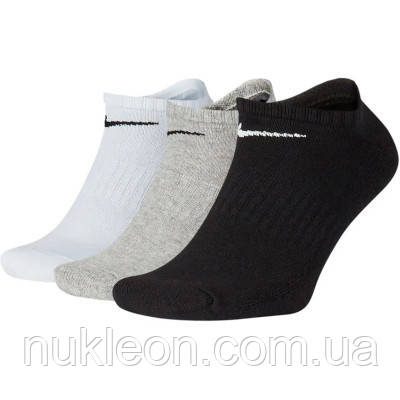 Популярний! Шкарпетки Nike U NK EVERYDAY CUSH NS 3PR SX7673-964 42-46 3 пари Чорний/Білий/Сірий (194955549346) - Краща якість