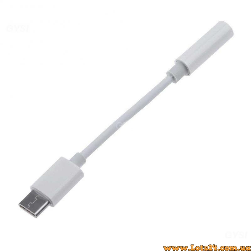 Кабель перехідник USB Type C => Jack 3.5mm OTG USB адаптер перехідник для навушників usb type-c 3.5мм