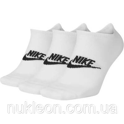 Популярний! Шкарпетки Nike U NK NSW EVERYDAY ESSENTIAL NS DX5075-100 42-46 3 пари Білі (196148785944) - Краща якість тільки на