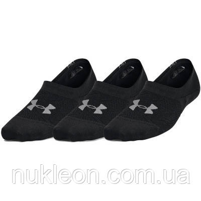 Популярний! Шкарпетки Under Armour 1370075-001 Breathe Lite Ultra Low 3 пари Чорний SM (195252566654) - Краща якість тільки на