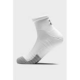 Популярний! Шкарпетки Under Armour 1353262-100 Heatgear Quarter 3 пари Білий LG (192811960434) - Краща якість тільки на, фото 3