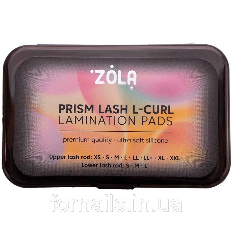 Валики для ламінування ZOLA Prism Lash L-Curl для верхніх та нижніх вій, фото 1