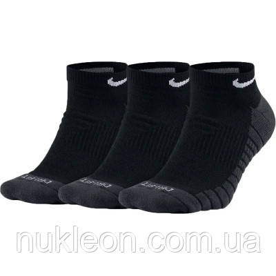 Популярний! Шкарпетки Nike U NK EVERYDAY MAX CUSH NS 3PR SX6964-010 38-42 3 пари Чорні (640135944239) - Краща якість тільки на