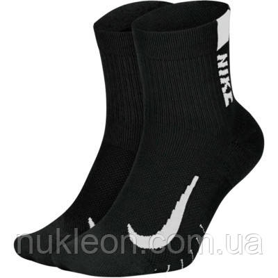 Популярний! Шкарпетки Nike U NK MLTPLIER ANKLE 2PR SX7556-010 34-38 2 пари Чорні (194275662978) - Краща якість тільки на