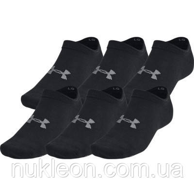 Популярний! Шкарпетки Under Armour 1382611-001 Essential No Show 6 пар чорний MD (196885585142) - Краща якість тільки на
