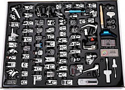 Популярний! Набір лапок для швейних машин Singer Baby Lock Brother Janome, 82 шт. 8771 - Краща якість тільки на Nukleon.com.ua