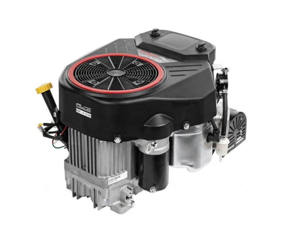 Двигун бензиновий Loncin LC2Р82FD (26 л.с., вертикальний вал, шпонка 25,4 мм), фото 1