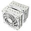Подвійний баштовий кулер Alpenföhn Brocken 4 Max ARGB CPU Cooler - 2x 120 мм Білий, фото 5