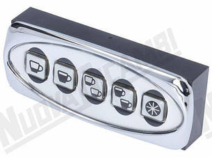 Кнопкова панель для кавомашини BRASILIA Frescobaldi - Major на 5 кнопок - 16+6 PIN (9.9.14.83G), фото 1