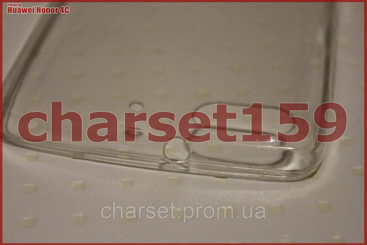 Чехол бампер для Huawei Honor 4C bsut ультратонкий прозрачный силикон - фото 4 - id-p436353531