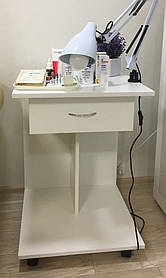 Візок косметологічний, пересувний столик із шухлядою А37