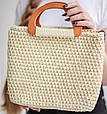 Шнур для макрамі Запорошена троянда No141 Yarnart Macrame XL, 250 г, 130 м., фото 4