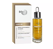 Брилейс Absolute Luxury gold serum -сироватка з 24 каратами золота Brilace 30ml