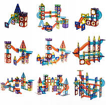 Магнітні конструктори з підсвіткою для дітей MalPlay, фото 5