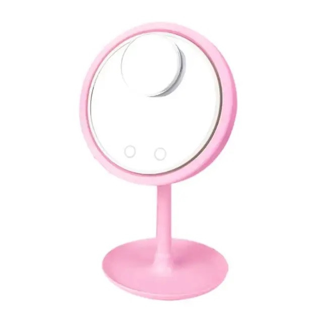 Кругле дзеркало з підсвічуванням та вентилятором Beauty Breeze Mirror