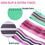 Набір тканинних гумок для фітнесу Hip Resistance Band 3 шт, фото 4