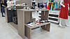 Приставний стіл-подіум для розкладання товару з МДФ, колір моко, фото 2