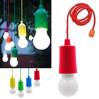 Світлодіодна лампочка ліхтарик на шнурку BL-15418 працює від батарейок