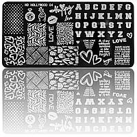 Пластини для стемпінгу 04 HD Hollywood