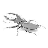 Металевий 3D-пазл конструктор Жук-олень, фото 2