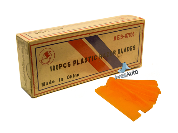 Пластикове лезо Plastic Razor Blades AES-87605, фото 1