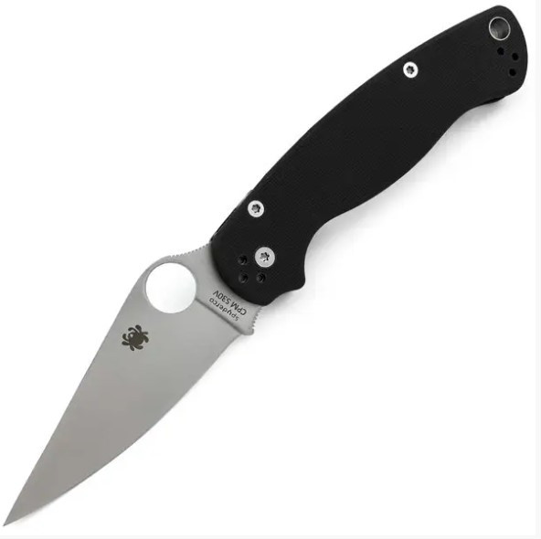 Ніж Spyderco Para-Military 2 C81 China чорний