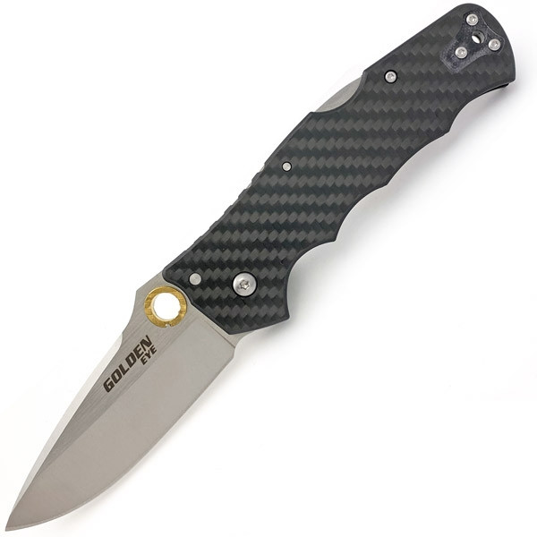 Ніж Cold Steel Golden Eye Elite Китай чорний + дві кліпси