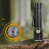 Ліхтар кишеньковий акумуляторний світлодіодний LED потужний ручний ЕТ20, фото 8