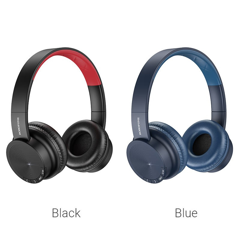 Навушники Borofone BO11 Maily BT headphones Bluetooth Blue/Black