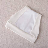 Чоловічок для хрещення "Елеганс" довгий рукав хлопчик інтерлок зріст 62 см (1 – 3 місяці) Betis Молочний, фото 5