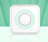 Портативний термопринтер Mini Printer C15 для друку зі смартфона без заправлення чорнила (м'ятний), фото 2