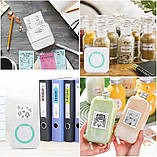 Портативний термопринтер Mini Printer C15 для друку зі смартфона без заправлення чорнила (м'ятний), фото 4