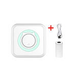 Портативний термопринтер Mini Printer C15 для друку зі смартфона без заправлення чорнила (м'ятний), фото 7