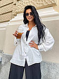 Сорочка біла 6924, фото 6