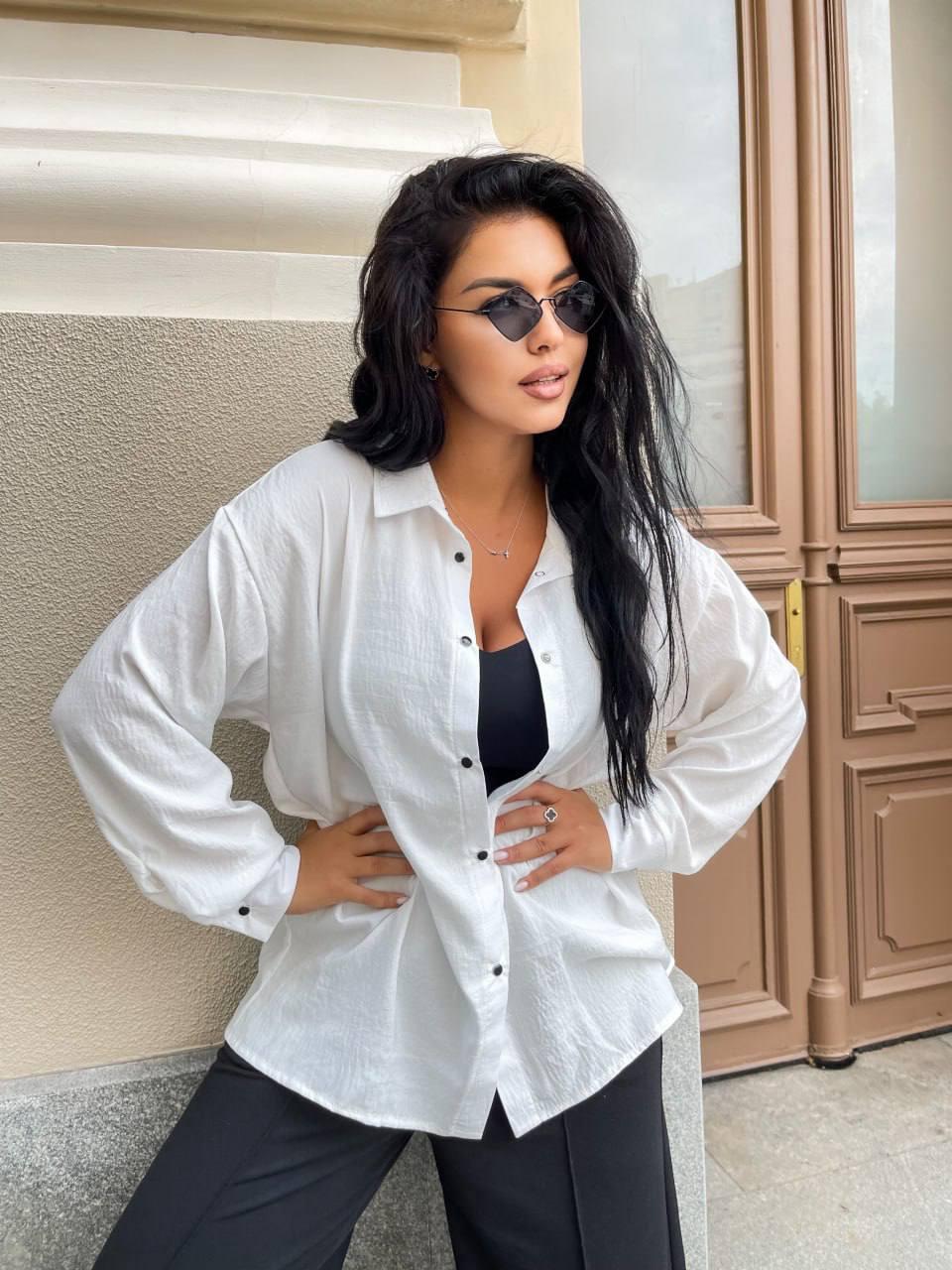 Сорочка біла 6924, фото 1