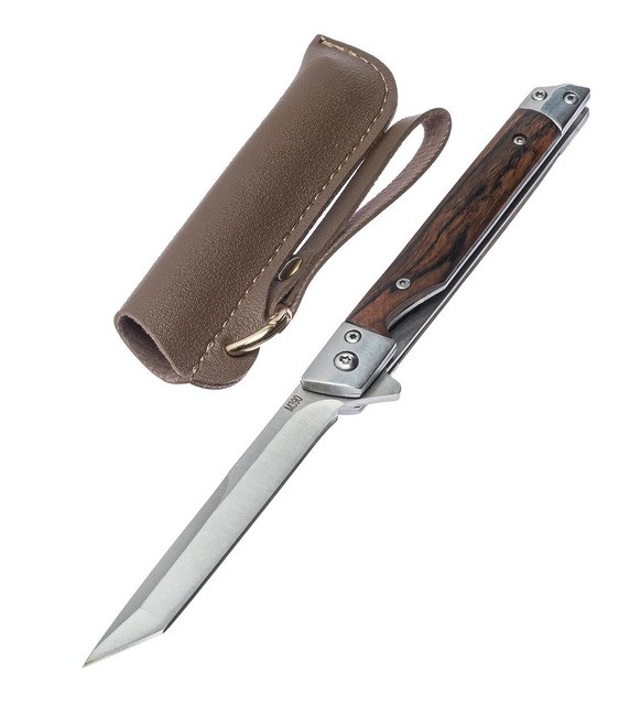 Ніж складаний Aiboduo M390 Танто 6666 + чохол