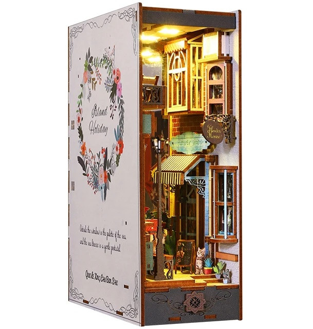 Бук Нук Ісландські канікули Book Nook Island holiday Інтерьерний конструктор SL-04
