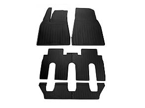 Гумові килимки TESLA Model X 15- (6 шт) 1050026 Stingray