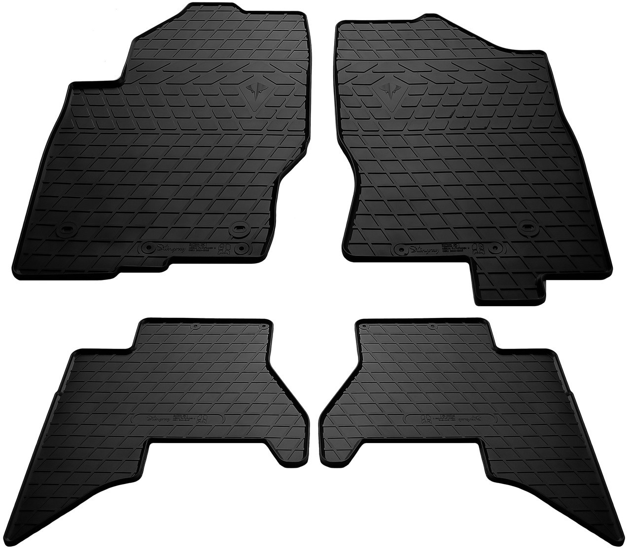 Гумові килимки Nissan Pathfinder 3 (R51) (2010-2015) 1014244 Stingray