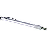 Точилка для ножів кишенькова алмазна для ножів, ножиць та гачків Срібляста, фото 8