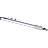 Точилка для ножів кишенькова алмазна для ножів, ножиць та гачків Срібляста, фото 5