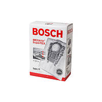 Набір мішків MEGAfilt SuperTEX Type P + фільтр BBZ52AFP2 пилососа Bosch 00462586