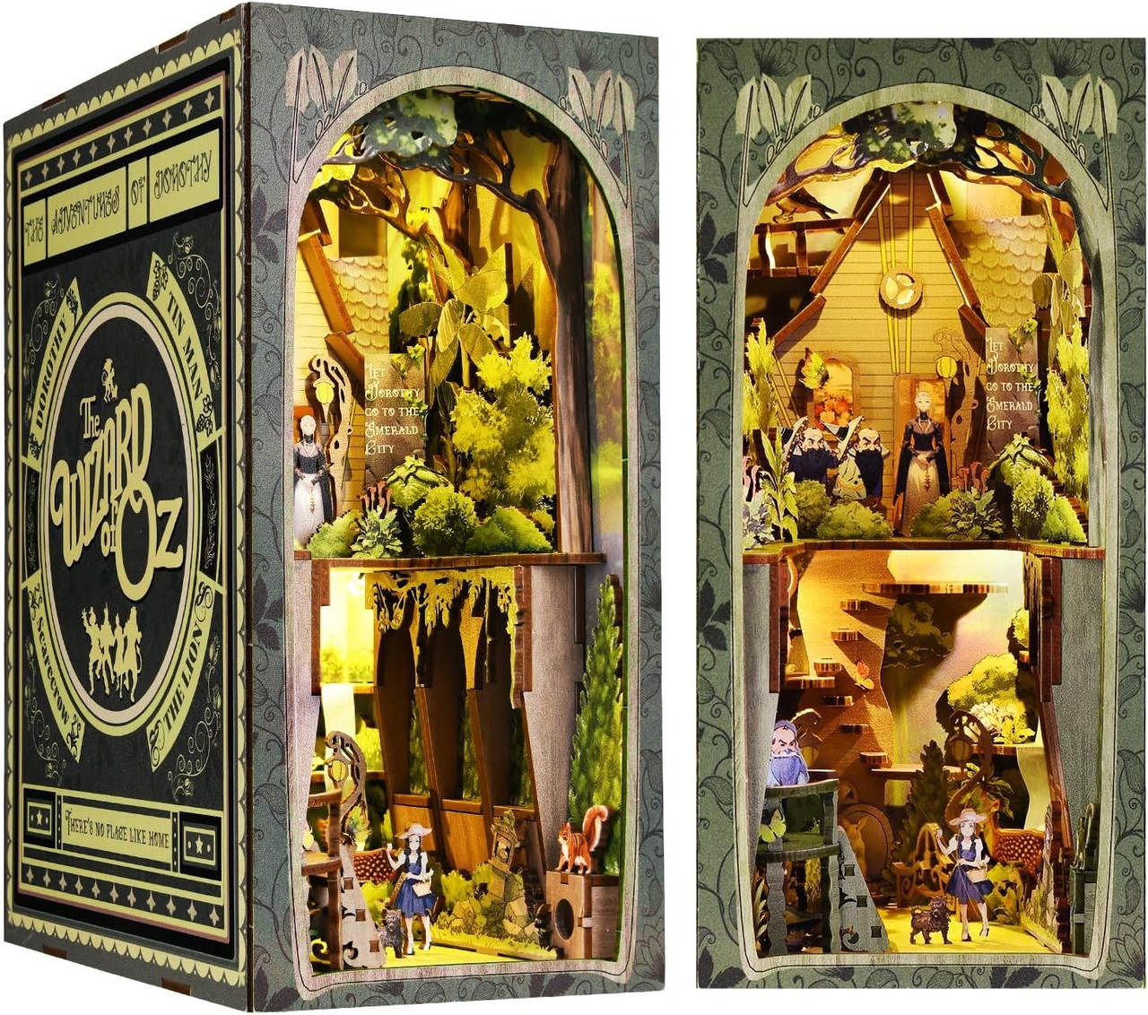 Бук Нук The Amazing adventures of Dorothy Book Nook DIY Інтерьерний конструктор SL-03