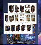 Бук Нук Скринька Пандори Book Nooks Pandora's Box 3D пазл Книжковий куточок своїми руками JTSL-11, фото 2